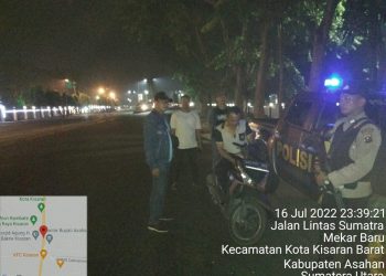 Mau Tawuran, 12 Pemuda Diamankan Personel Polsek Kota Kisaran