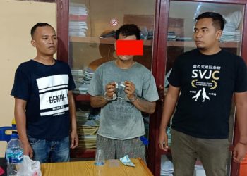 Pakai Sabu di Kebun PTPN IV, Pria Ini Diamankan Unit Reskrim Polsek Bandar Pasir Mandoge Asahan