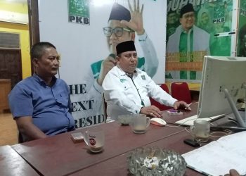 Sambut Harla, Ketua DPC Partai PKB Asahan Ikuti Zoom Meeting