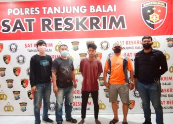 Tersangka Penikaman Terhadap Hasan Basri Diringkus Satreskrim Polres Tanjungbalai 