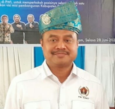 Ketua PWI Sumut, Farianda Putra Sinik. 