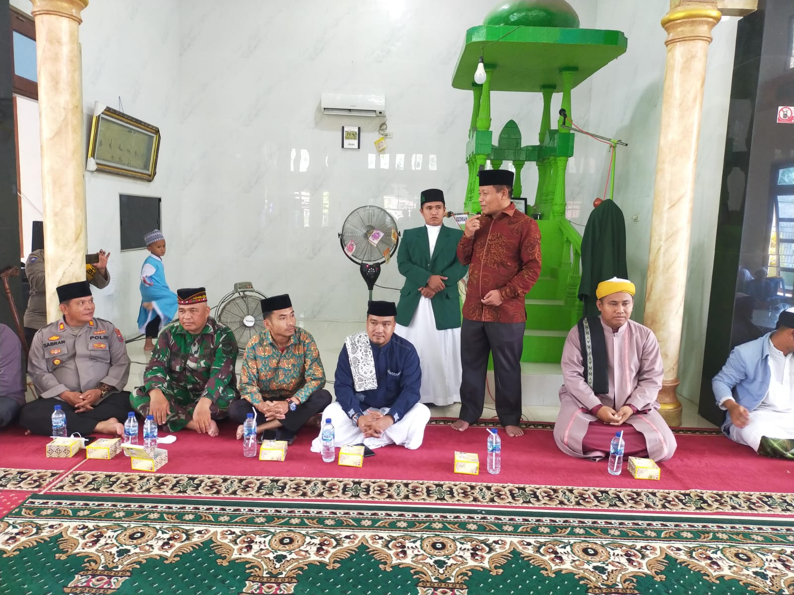 Kapolsek Sei Kepayang dan Walikota Tanjungbalai Hadiri Tabligh Akbar dan Zikir Bersama Sambut Tahun Baru Islam 1 Muharram 1444 H 