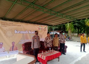 Kemah Kader pimpinan Daerah Ikatan Pelajar Muhamadiyah Asahan, Sabtu (23/7/2022).