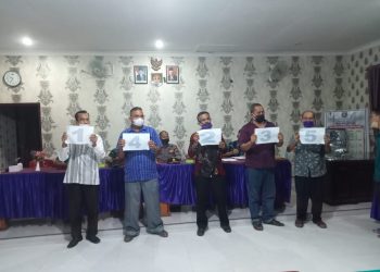 Ini Pesan Kapolsek Air Joman saat Pencabutan Nomor Cakades