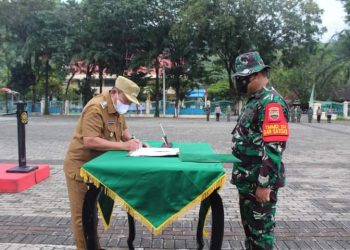 Wali Kota Sibolga Buka Peresmian Program TMMD Ke-114 Kodim 0211/TT