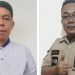 Pimred TASLABNEWS Muhiddin Hasibuan (kiri) dan Direktur TASLABNEWS Salomo Malau Gurning (kanan)