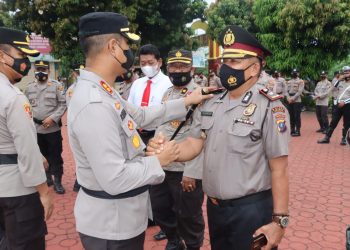 AKP Sabran Muslim Naik Pangkat jadi Kompol, Ini Pesan Kapolres Asahan