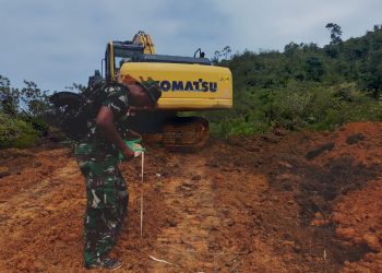 Satgas TMMD ke-114 Kodim 0211/TT Buka Jalan Baru 2,8 Km di Sibolga