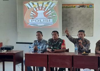 Waka Polsek Simpang Empat Imbau Siswa- Siswi SMP Negeri 3 Sungai Lama untuk Jahui Narkoba dan Taat Berlalulintas