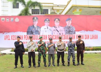 Kapolres Hadiri Apel Kesiapan Antisipasi Karhutla di Kota Tanjungbalai