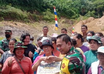 Tim Wasev Sterad Kunker ke Lokasi TMMD Ke-114 di wilayah Kodim 0211/TT