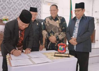 Sah, KUA-PPAS Kota Tanjungbalai Tahun Anggaran 2023 di Tanda Tangani
