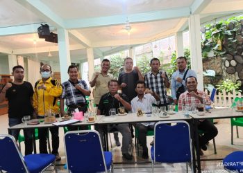 Sejumlah pengurus dan anggota PWI Labuhanbatu