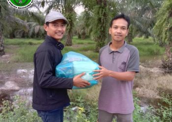 DPP Aspara Salurkan Bantuan Sembako pada Warga di Batubara yang Terkena Banjir