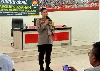 Silahturahmi dengan Insan Pres, Kapolres Asahan Berjanji Berikan Kemudahan dalam Informasi Pemberitaan