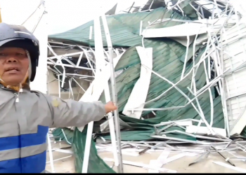 Dihantam Puting Beliung, Panti Asuhan dan Puluhan Rumah Warga di Kota Pematangsiantar Rusak