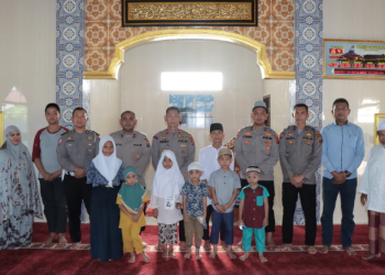 Masjid Darussalam Polres Tapteng Buka Taman Pengajian Alquran