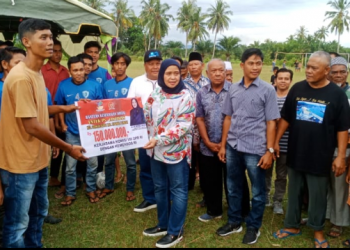 PS Jantikan Pasar Sorkam Tapteng Dapat Bantuan Uang Pembinaan Rp150 Juta