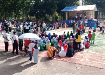 Sambut HUT ke 77 Kemerdekaan RI, PTPN III Sei Silau Gelar Senam dan Gerak Jalan Sehat