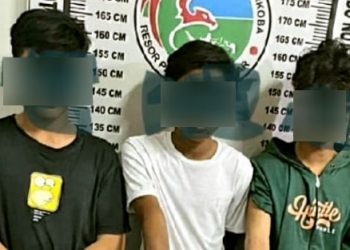 Menyimpan 1,37 KG Ganja, Tiga ABG di Siantar Diringkus Personil Polisi