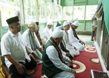 Haul Ke-21 Allahuyarham Syekh H Mustafa Bs Rokan Dihadiri Wagubsu dan Sekdakab Asahan