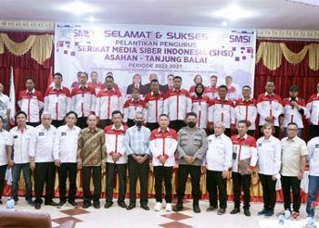 Pengurus SMSI Asahan Tanjungbalai Dilantik