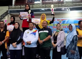 Subdempom 1/1-4 Asahan Juara Futsal HUT ke 74 Polwan