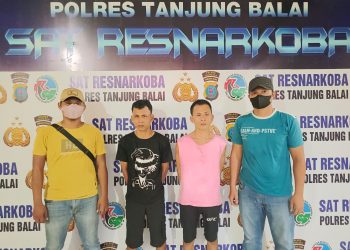 Lagi Transaksi Sabu, Dua Warga Asahan Diciduk Polres Tanjungbalai