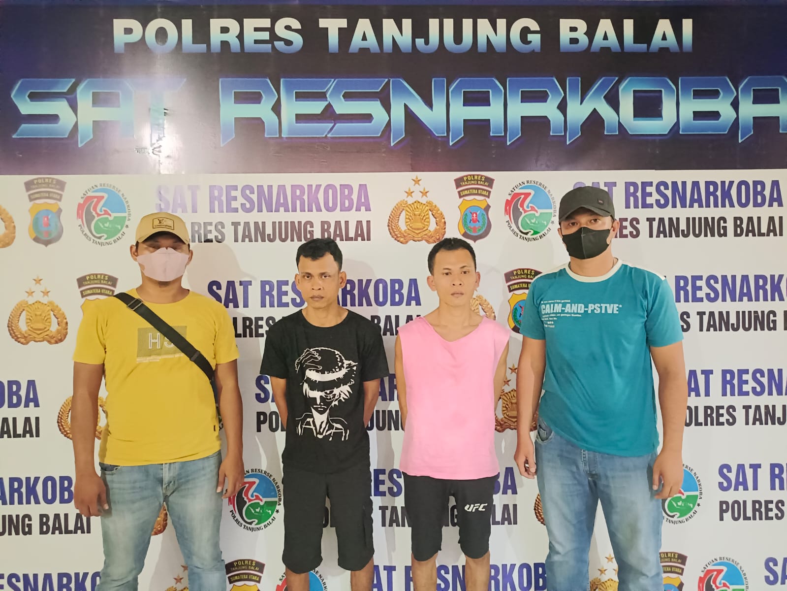 Lagi Transaksi Sabu, Dua Warga Asahan Diciduk Polres Tanjungbalai