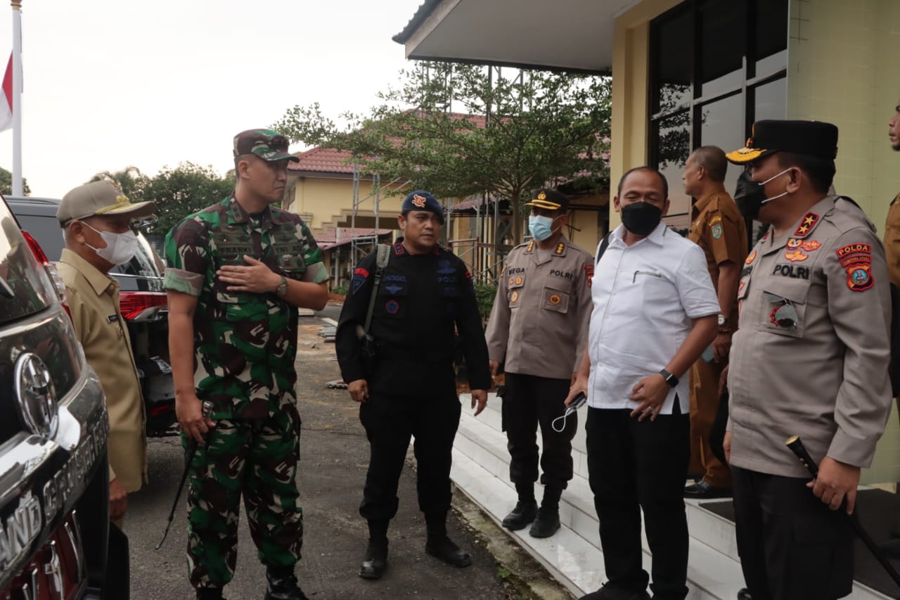 Dandim Asahan 0208 Pantau Pelaksanaan Pilkades