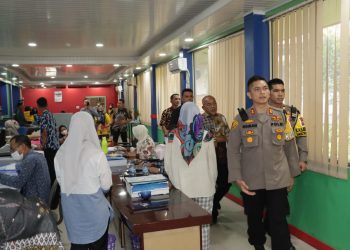 Kapolres Asahan Tinjau Ruang Pelayanan Publik di Kantor UPT PDD Samsat 