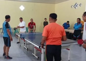 Hadiri Turnamen Tenis Meja yang Digelar PTMSI, Ini Harapan Ketua DPRD Asahan 
