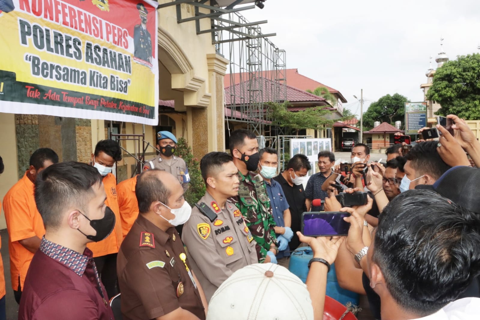 4 Pelaku Penimbun Solar Bersubsidi di Asahan Diamankan