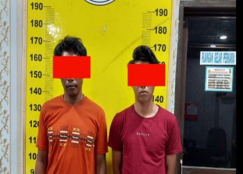 Dua Nelayan Diduga Pengedar Sabu Diringkus Personel Polres Asahan