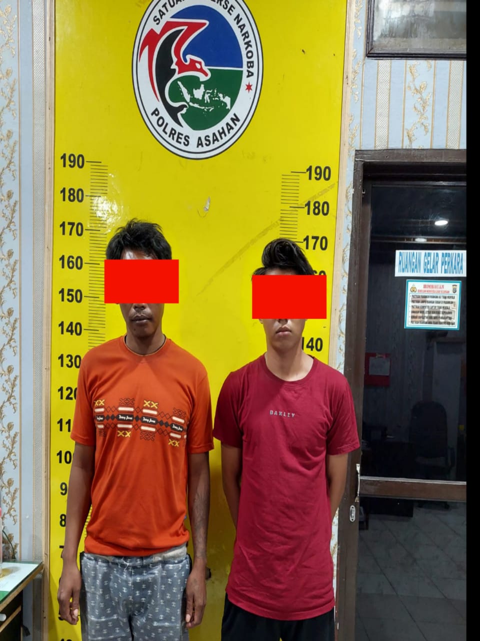 Dua Nelayan Diduga Pengedar Sabu Diringkus Personel Polres Asahan