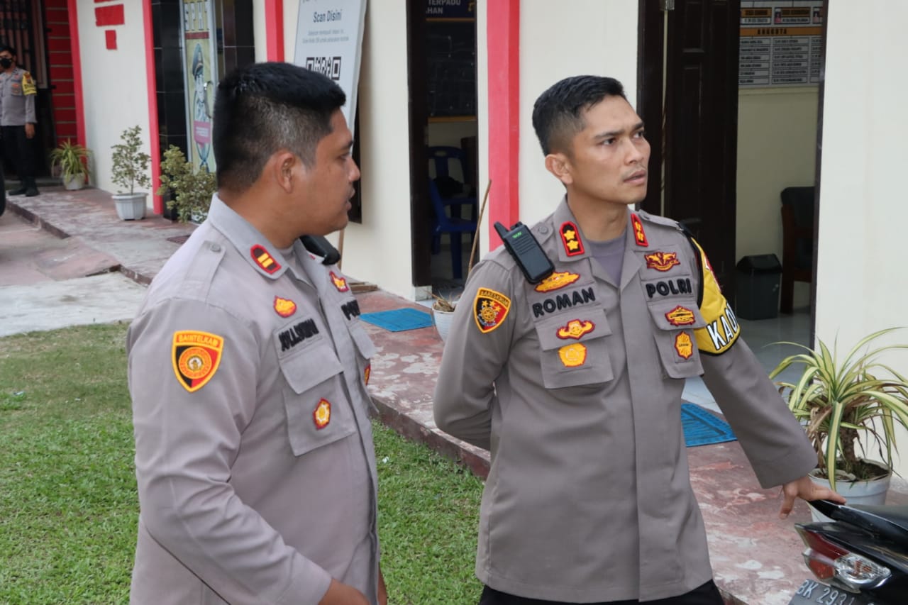 Kapolres Asahan Bangga Melihat Setiap Ruangan di Mako Polsek Kota Kisaran yang Tertata Rapi