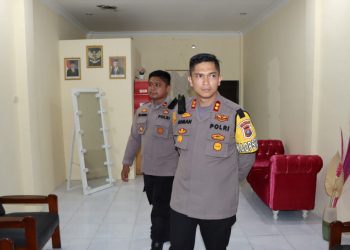 Kapolres Asahan Bangga Melihat Setiap Ruangan di Mako Polsek Kota Kisaran yang Tertata Rapi