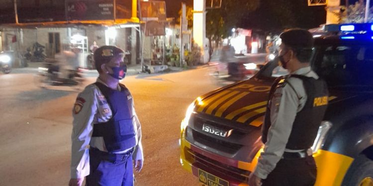 Personel Samapta Polres Asahan Patroli di Lokasi Rawan Gangguan Kamtibmas
