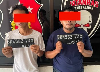Curi Sepedamotor Warga di Sei Dadap Asahan, Kaki Dua Pria ini Ditembak Polisi