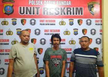 Pria Ini Curi Inventaris di SMP Negeri 4 Tanjungbalai