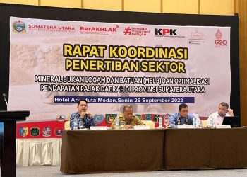 KPK Pastikan Eksekusi Tindak Lanjut Penertiban dan Pembenahan Perizinan MBLB di Sumut