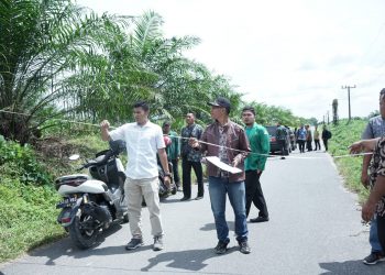 Tim Pemkab Kabupaten Asahan Tinjau Kasus Pemutusan Jalan yang Dilakukan PT Padasa