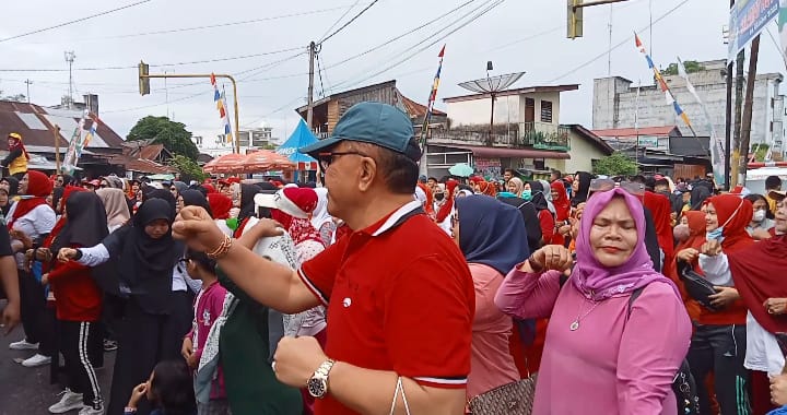 Warga Hadiri Senam Sehat Sambut Hari Kesaktian Pancasila dan HUT ke 6 PPMA