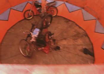 Waduh, Joki Hilang Kendali, Atraksi Tong Setan di Komplek Graha Kisaran Lukai 4 Penonton