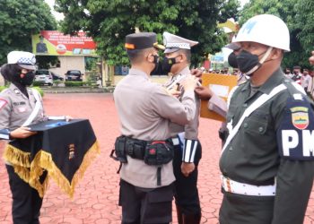 Ini Pesan Kapolres Asahan di Apel Gelar Pasukan OPS Zebra Toba 2022 yang Dihadiri Wakil Bupati