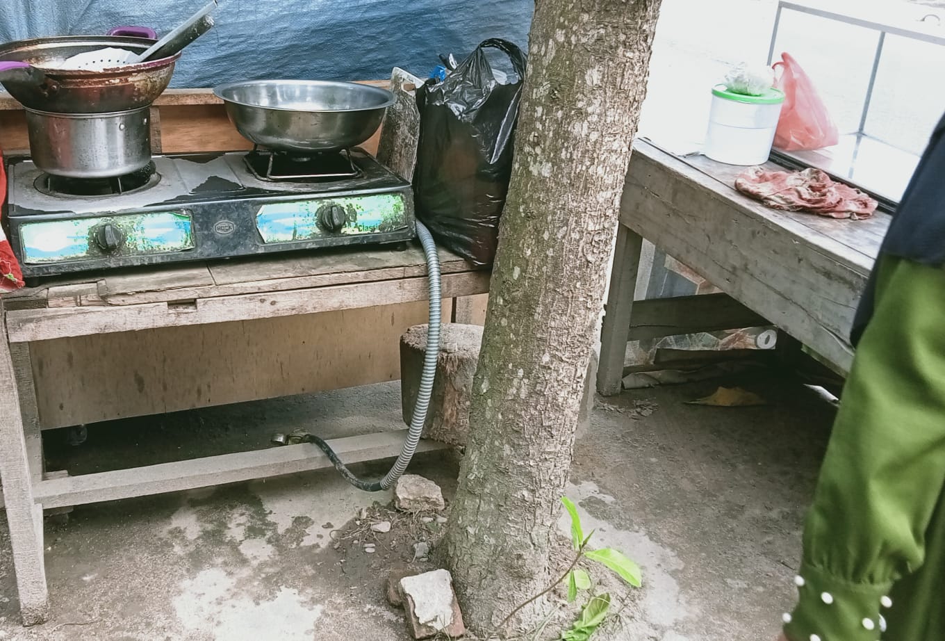 Kasihan, Tabung Gas 3Kg Milik Pedagang Cilok di Gambir Baru Kisaran Dicuri