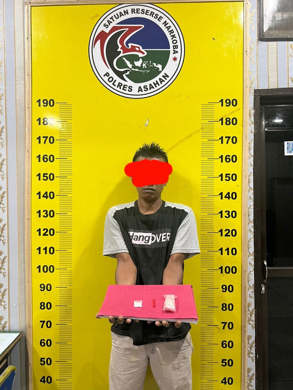 Pemilik 2.16 Gram Sabu di Asahan ini Sempat Berusaha Kabur Saat Akan Ditangkap Polisi
