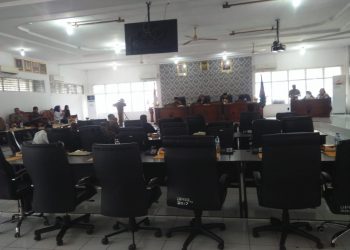 Walaupun Diboikot Fraksi Golkar, DPRD Kota Tanjungbalai Gelar Rapat Paripurna Penyampaian Pengantar Nota Keuangan R-APBD 2023 