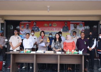 Polres Asahan Rebus 1,5 Kg Sabu