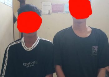 Kedua pria yang diamankan